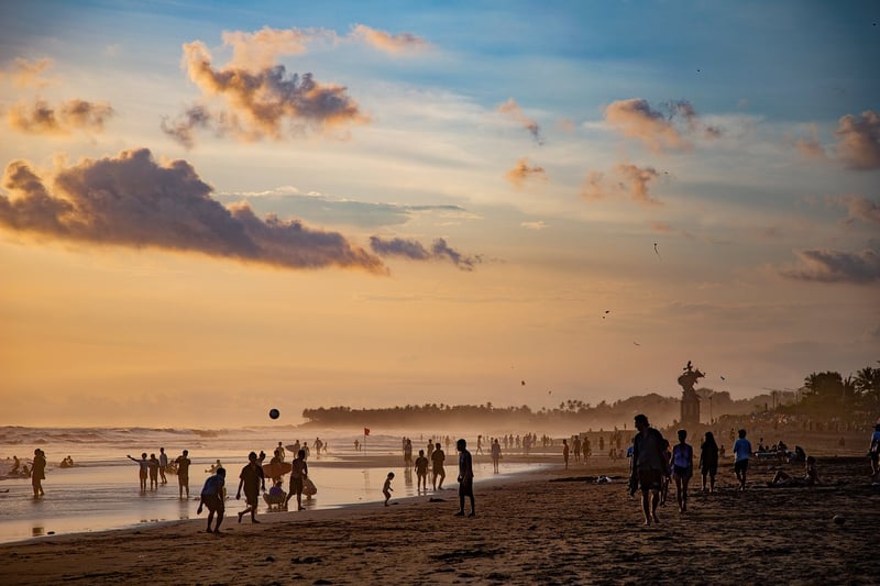 Beach in Bali, Indonesia